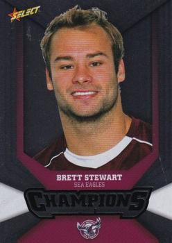 2011 NRL Champions - Silver Parallel #SP74 Brett Stewart Front